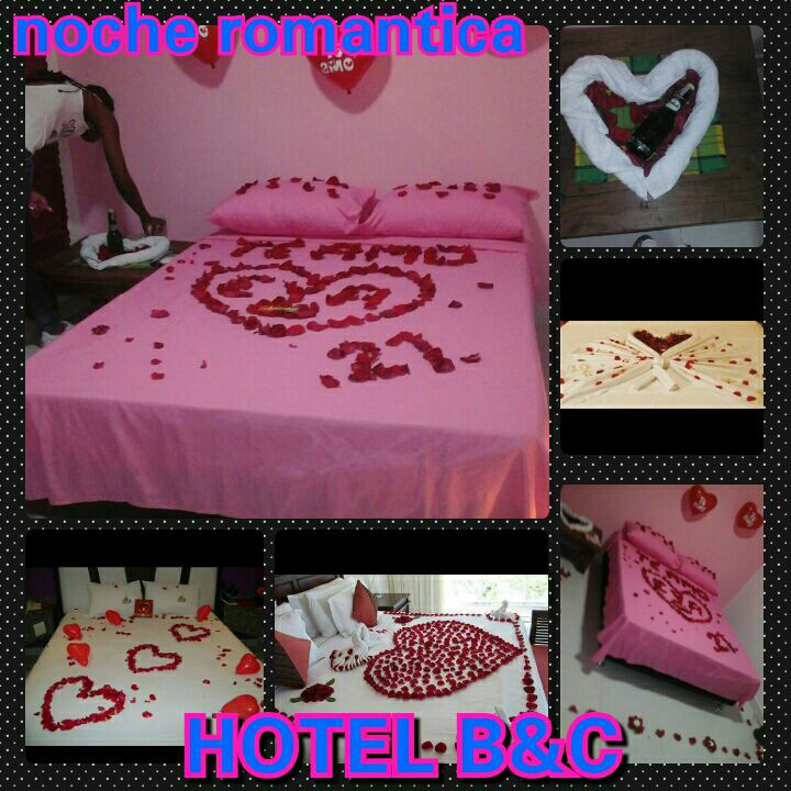 Habitaciones romanticas para sus encuentros en pareja.